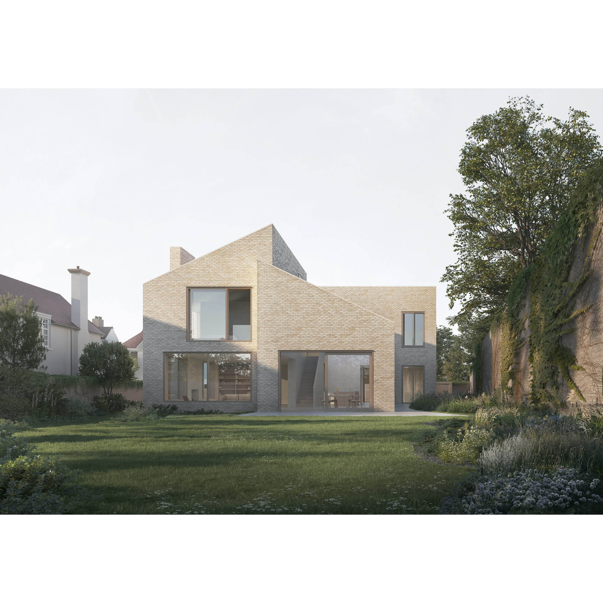 Erbar Mattes Architects Wimbledon timber frame house