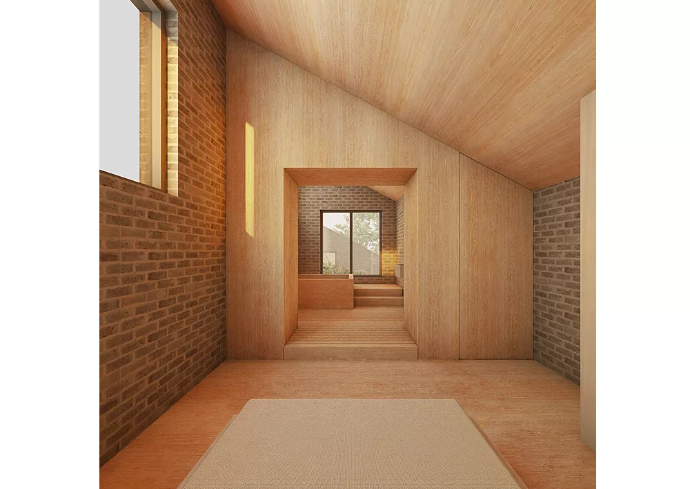 Erbar Mattes Architects Crouch End London house model