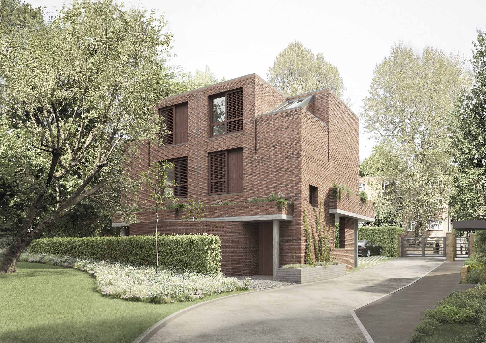 Erbar Mattes Architects Highgate houses development