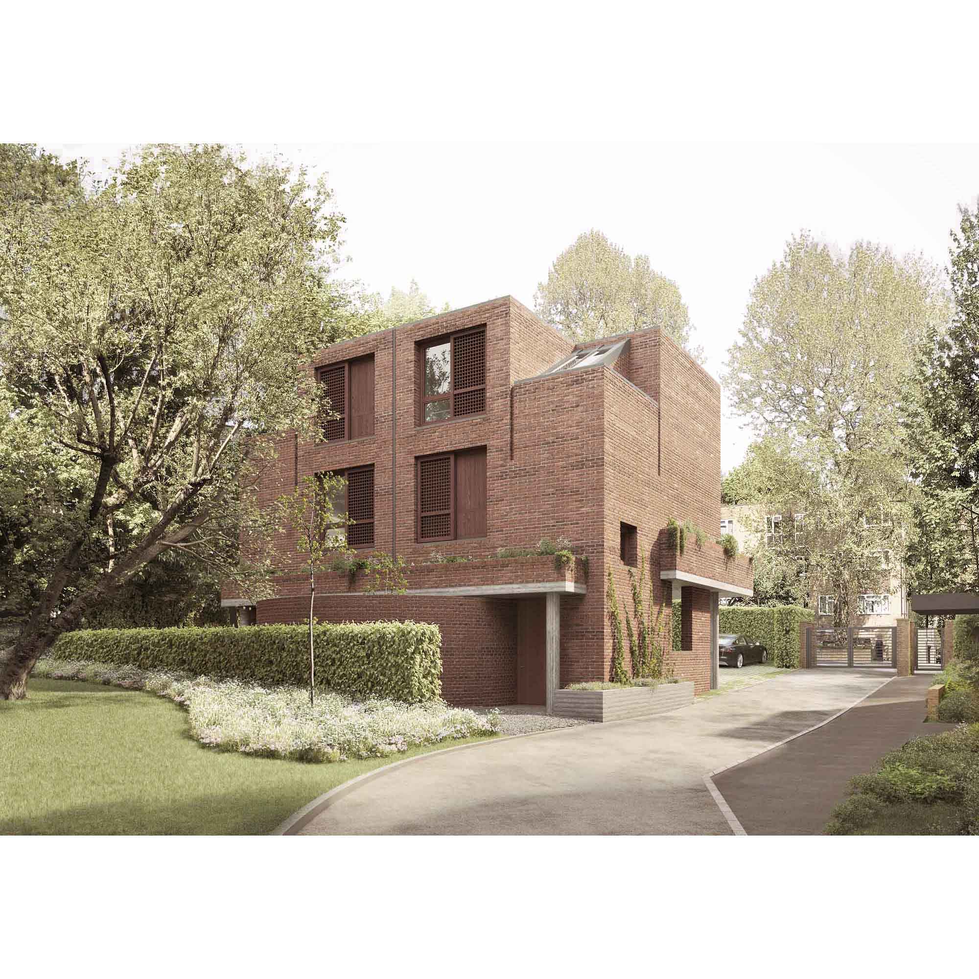 Erbar Mattes Architects Highgate London houses development rear