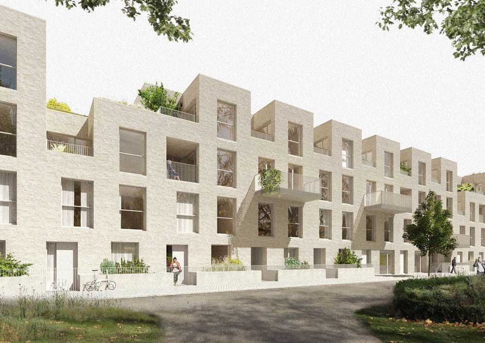 Erbar Mattes Architects Modular Townhouse