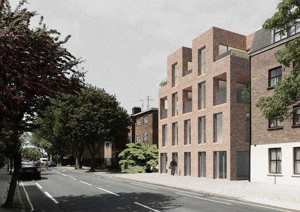 Erbar Mattes Architects Urban Villa mixed-use development Camden