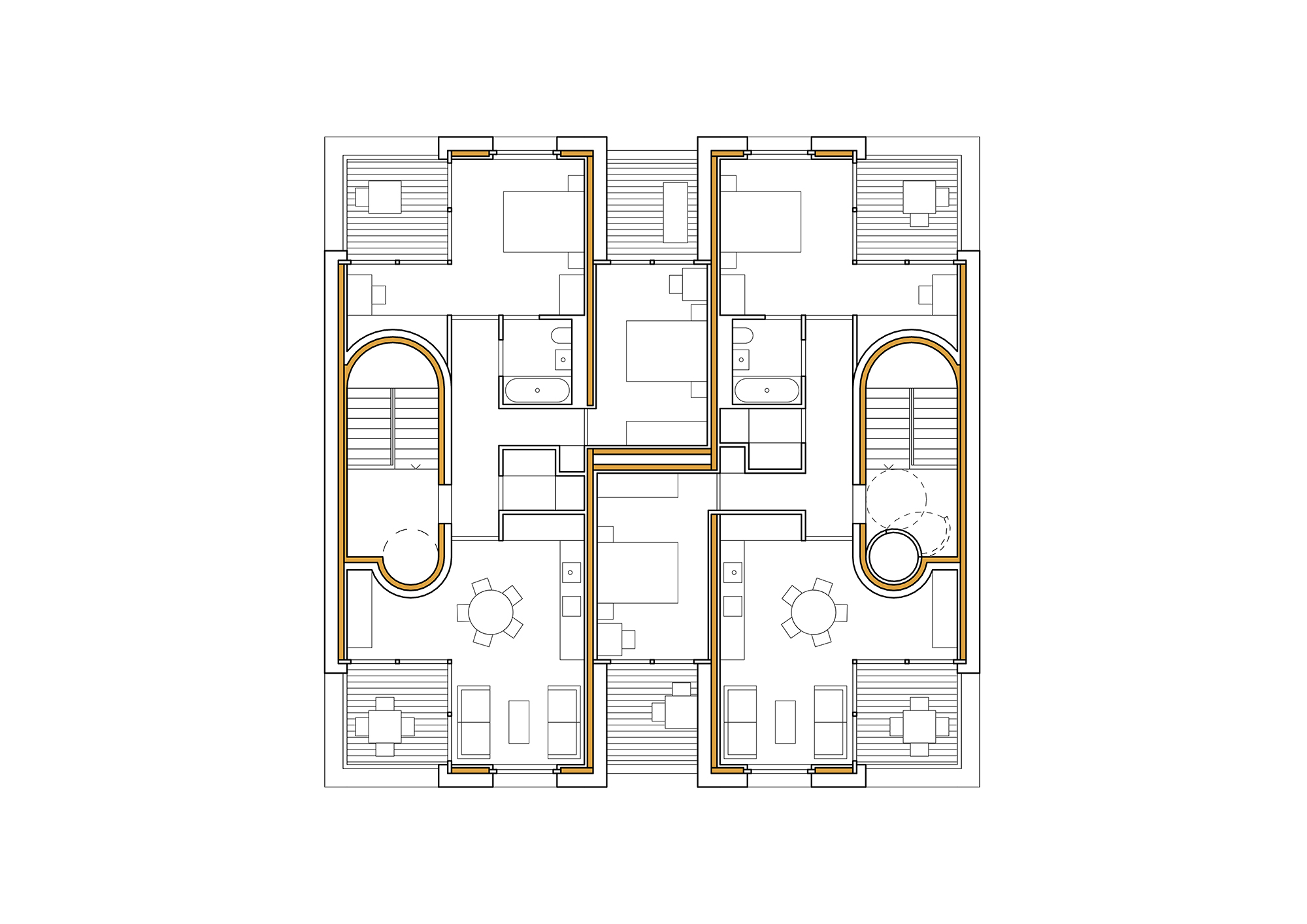 Erbar Mattes Architects Urban Villa mixed-use development Camden